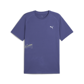 M Run Graphic Mesh Tee